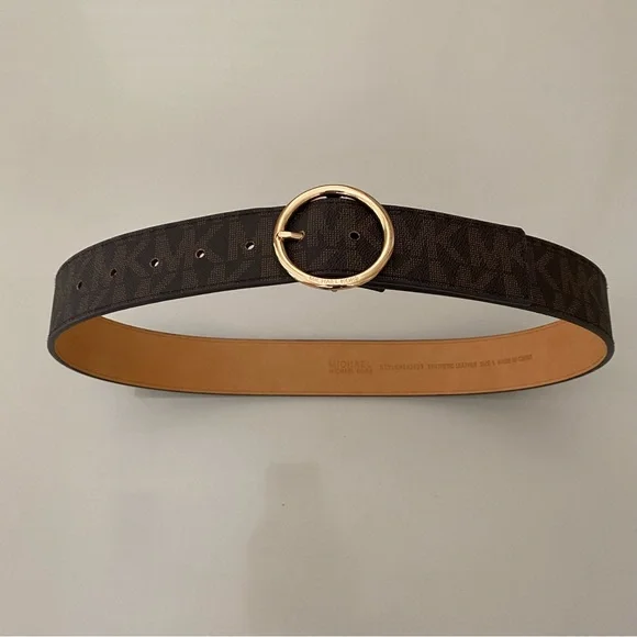 Michael Kors, brown and gold belt size S s-l400.jpg main image 4